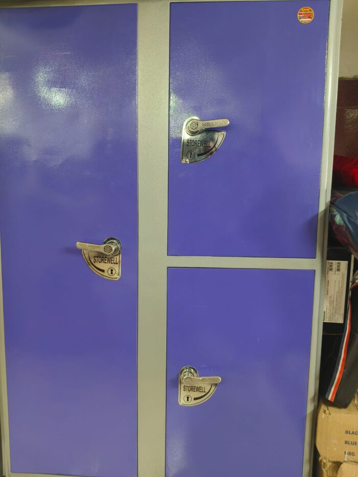 Storewell Steel Almirah – 3 Door